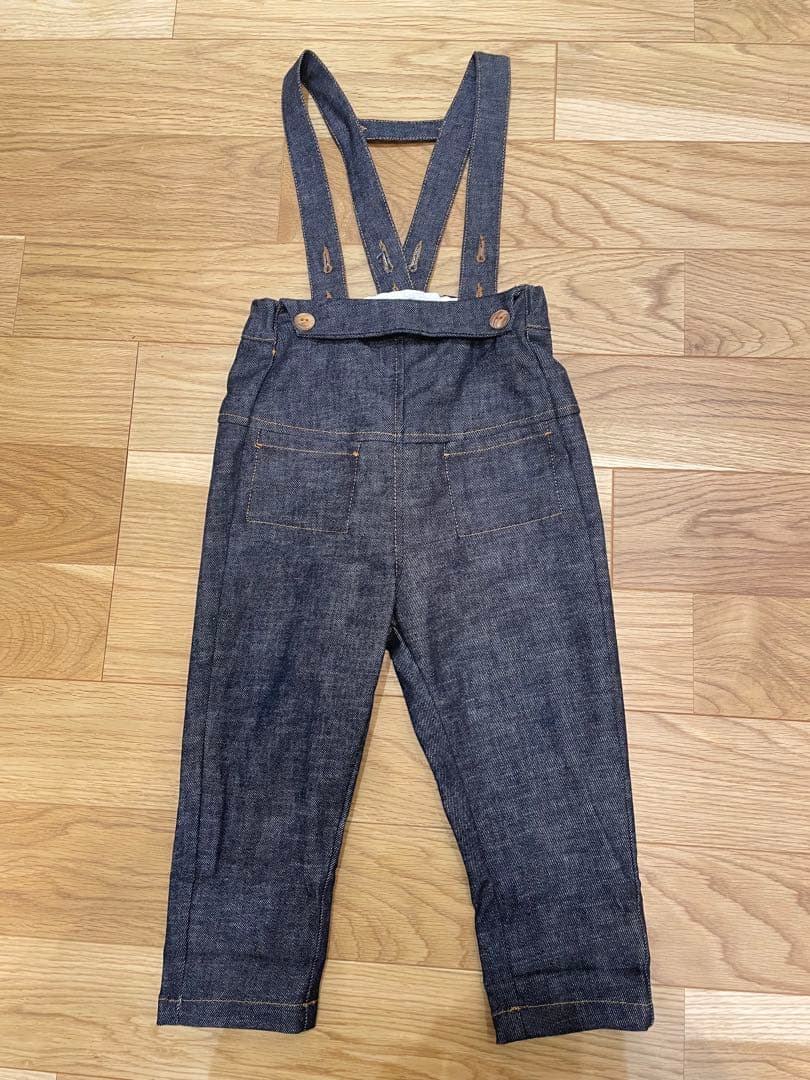 ⭐︎ma⭐︎【新品未使用】HELLO LUPO blue denim 2-3y