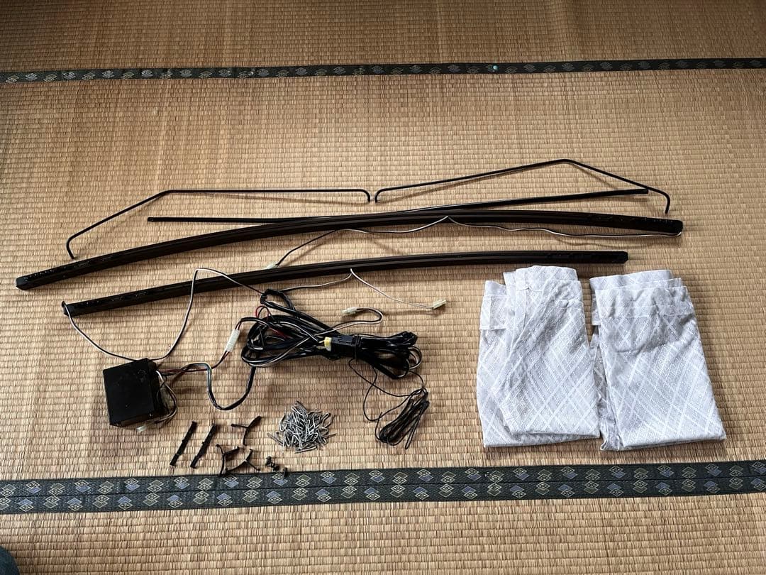 日産純正 y31リアカーテン オプション品　シーマ　セドリック　グロリア　希少