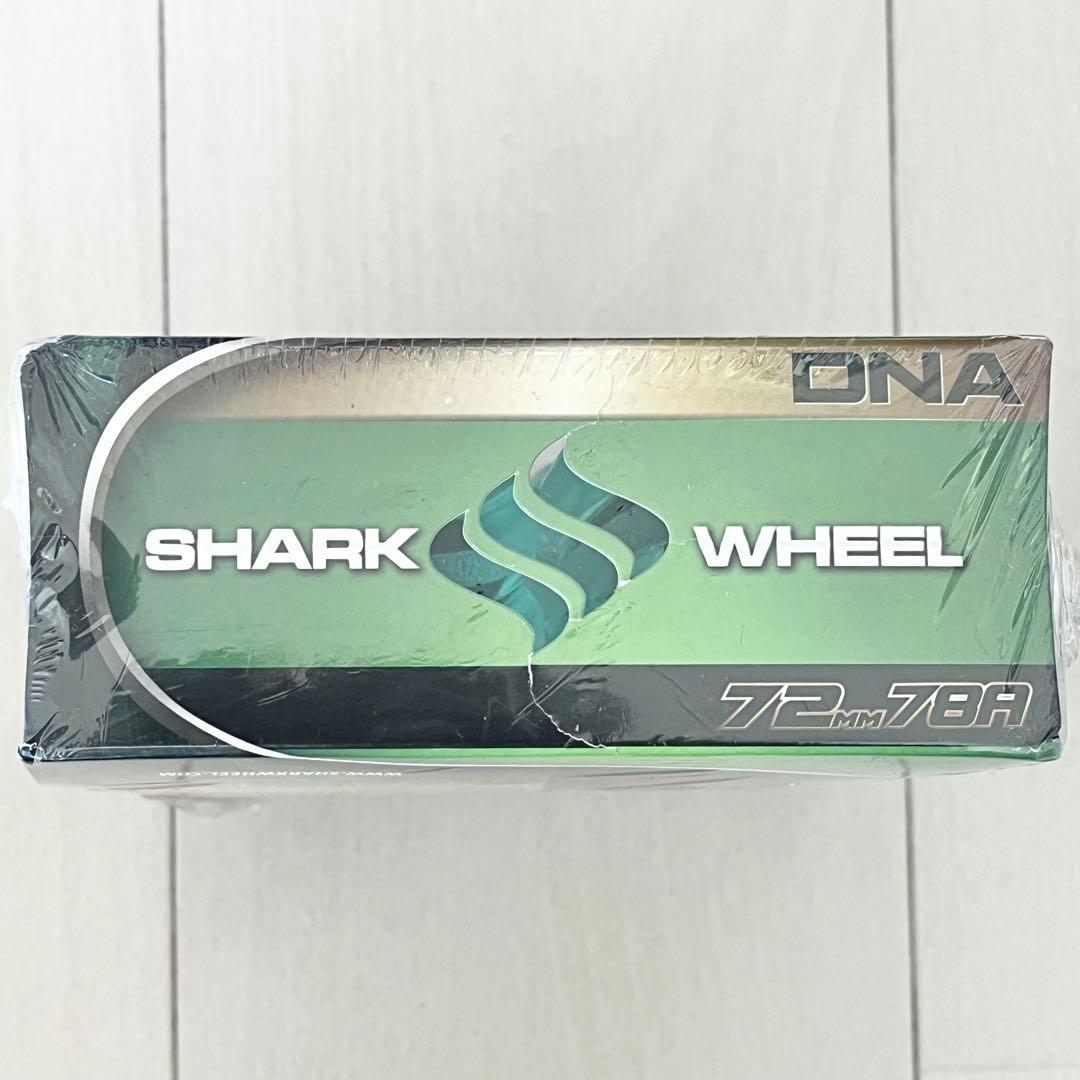 o20☆新品 未開封☆ シャークウィール 72mm 78a クリア グリーン