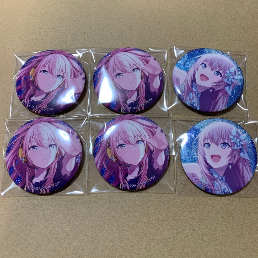 プロセカ 巡音ルカ グリッター缶バッジ2A 6A - メルカリ