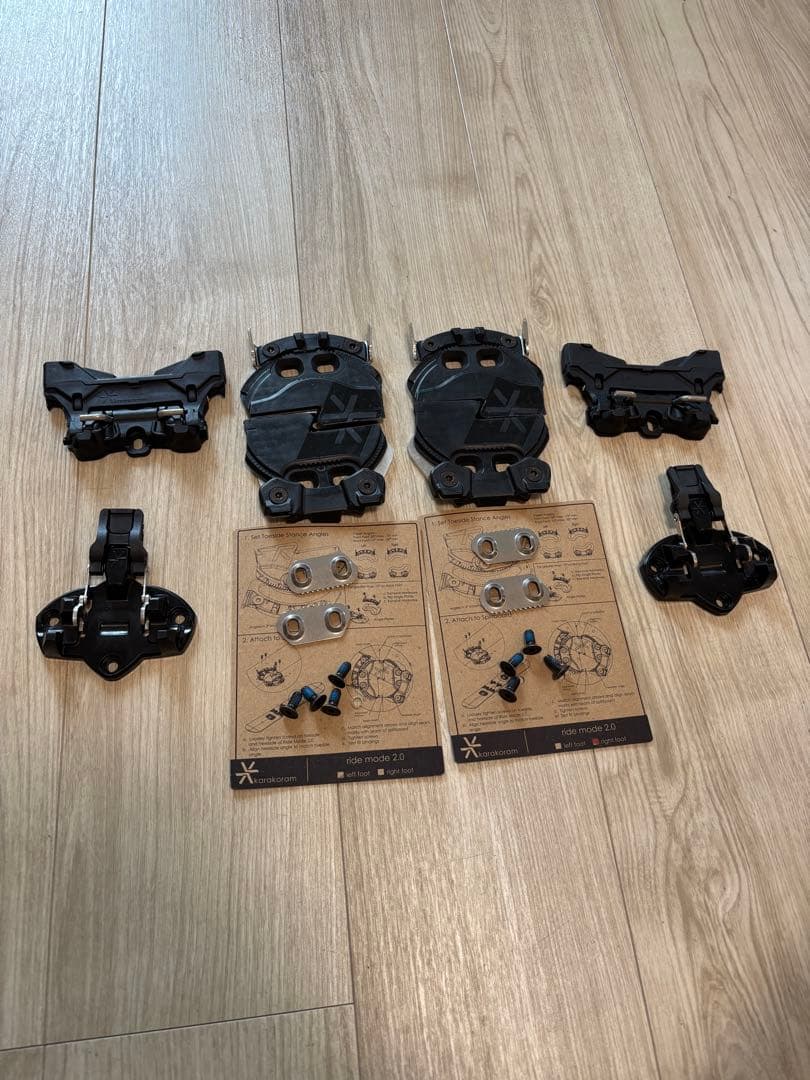 新品 Karakoram カラコラム　スプリットキット　ディアルヒールライザー