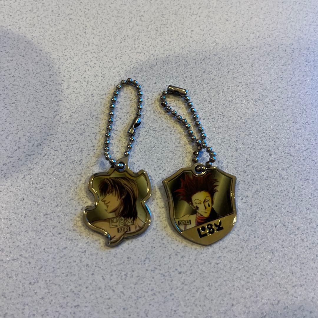 旧Hunter×Hunterキーホルダー　ヒソカ2点セット