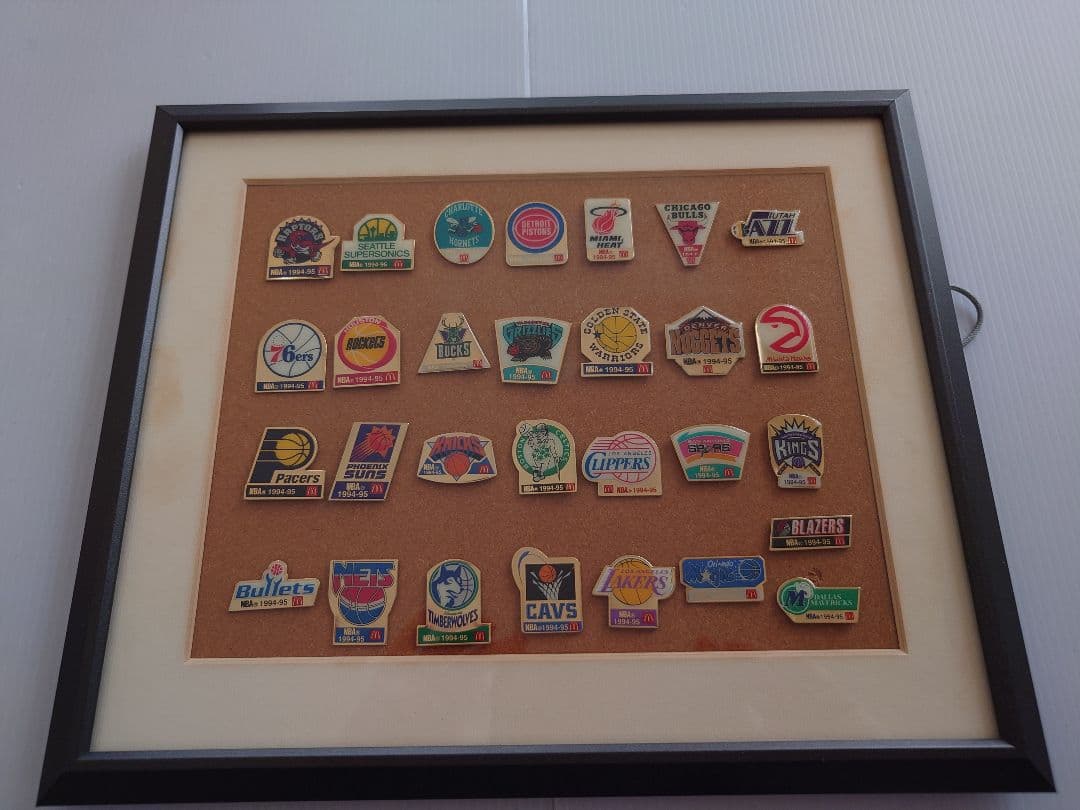 NBA ピンバッジセット 全29種 マクドナルドノベルティ - メルカリ