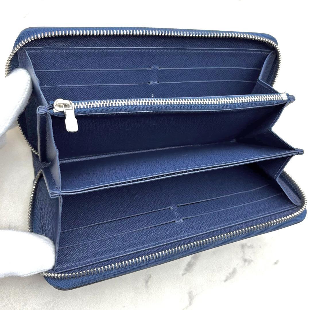 極美品】ルイヴィトン エピ ジッピーウォレット ネイビー - メルカリ