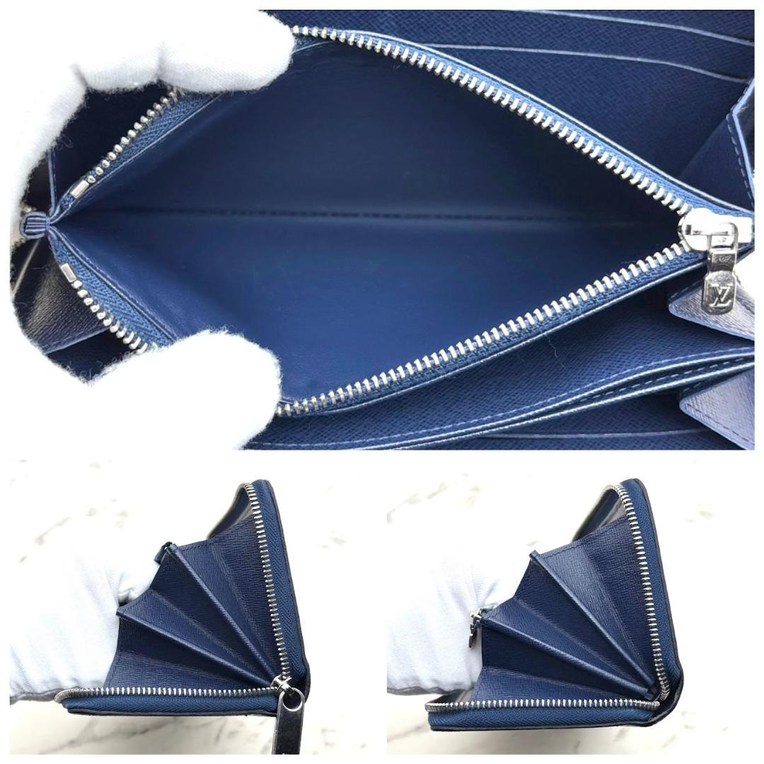 極美品】ルイヴィトン エピ ジッピーウォレット ネイビー - メルカリ