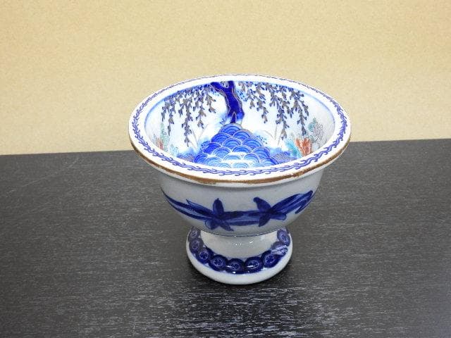 伊万里色絵盃洗　MA280