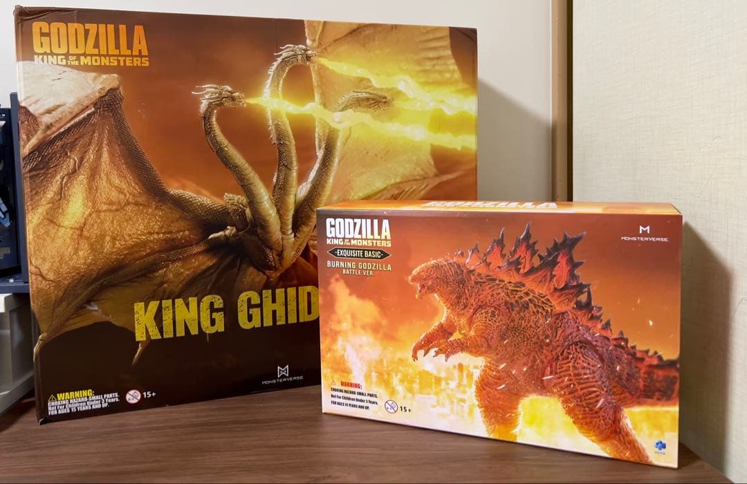 hiya toys キングギドラ&バーニングゴジラ (Battle Ver) 予約 HIYA『ゴジラ vs キングギドラ』 キングギドラ バトルダメージ