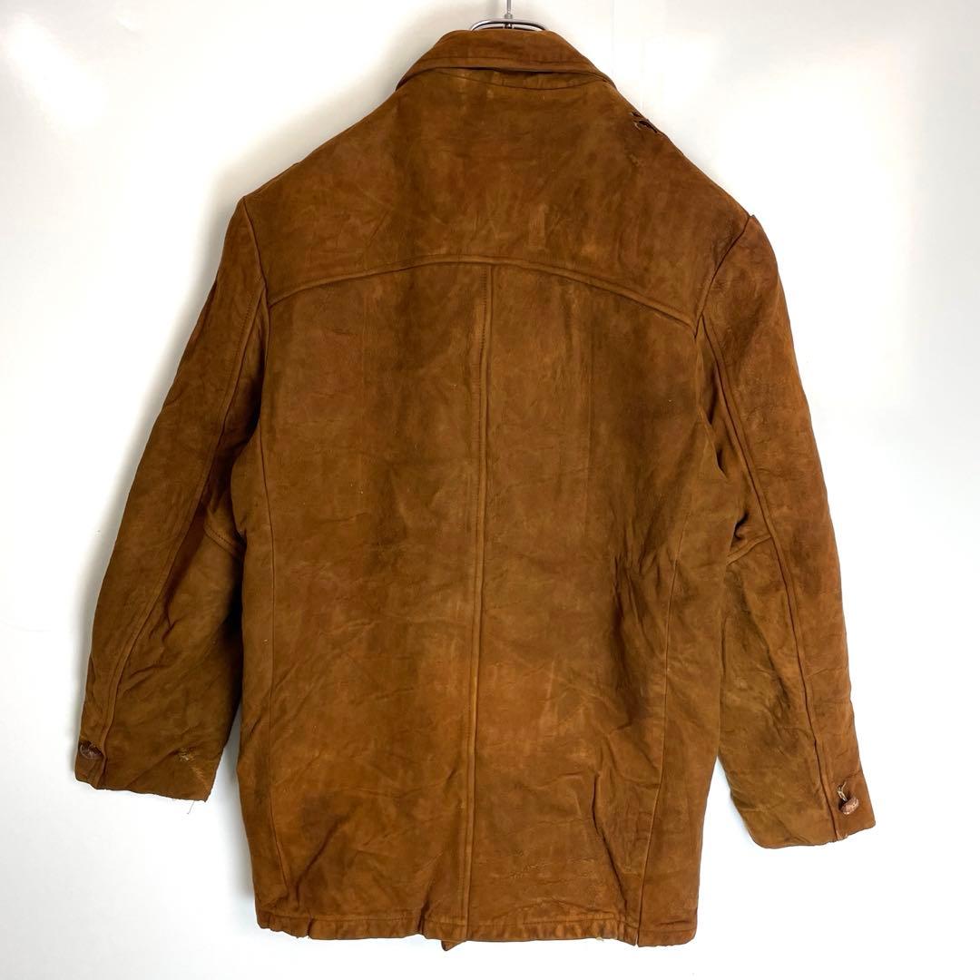 60sマクレガーMcGregorスエードレザージャケットカーコートスウェード