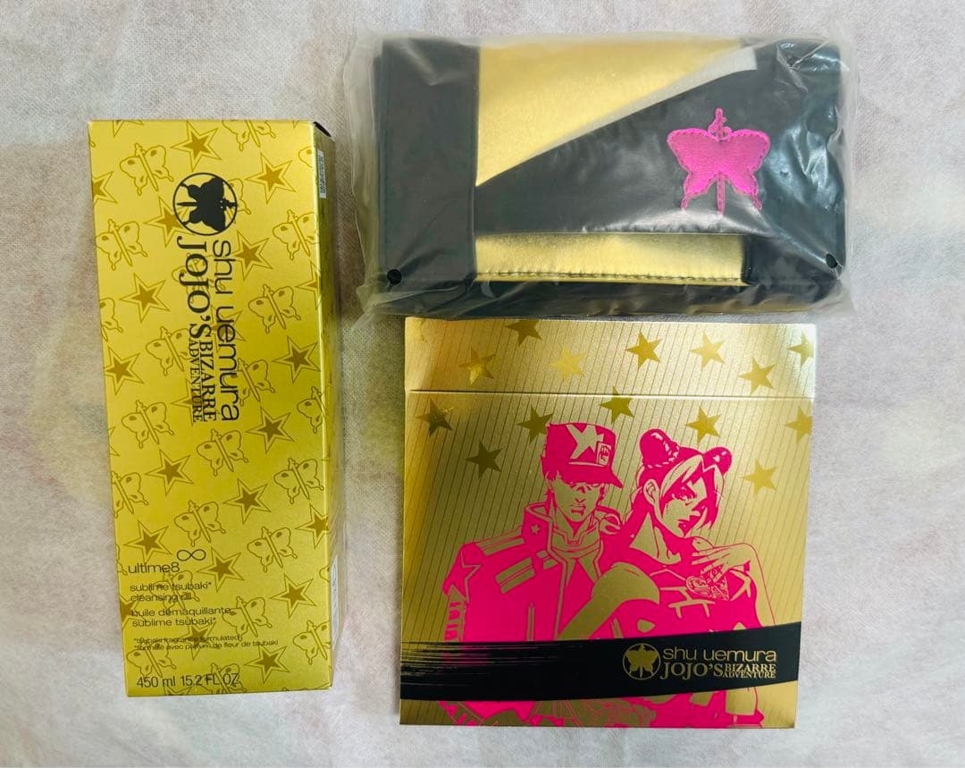 シュウウエムラ　2023年ホリデーコレクション　ジョジョの奇妙な冒険　コラボ