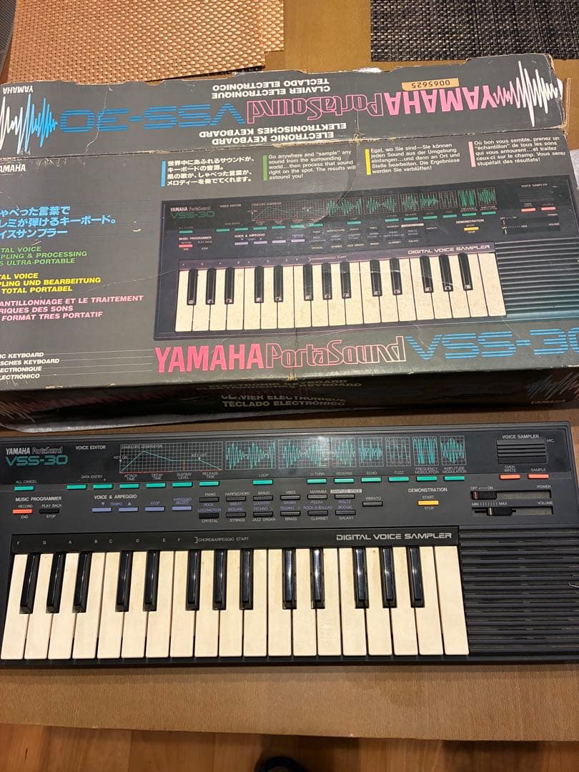 レア　美品動作確認済　ヤマハ　ボイスサンプラー　VSS-30 シンセサイザー