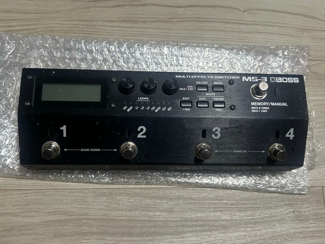 ギター BOSS MS-3 Multi Effects Switcher MS3 BOSS MS-3 Multi Effects Switcher マルチエフェクター スイッチャー