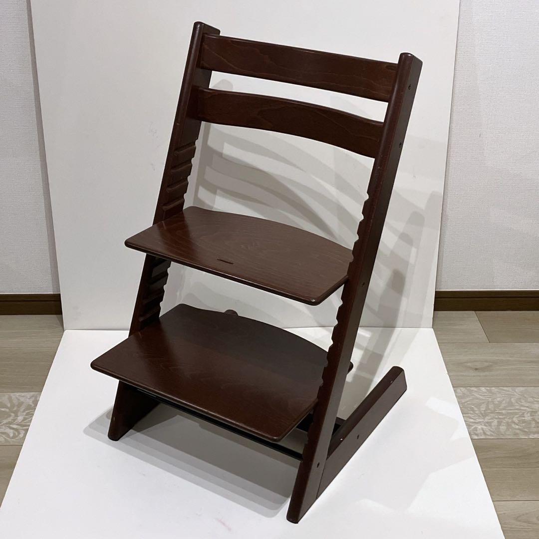 【良品】ストッケ トリップトラップ ブラウン シリアルナンバー4
