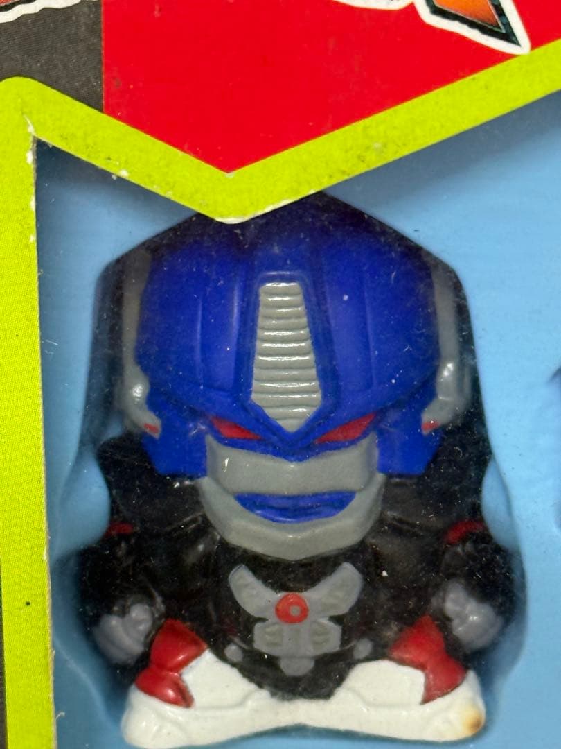 新品絶版当時物トランスフォーマー ビーストウォーズ ゆび人形ソフビ