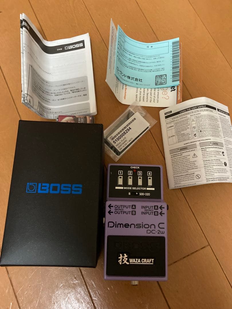 ギター BOSS Dimension C DC-2w BOSS DC-2W Dimension C Waza Craft Chorus Pedal