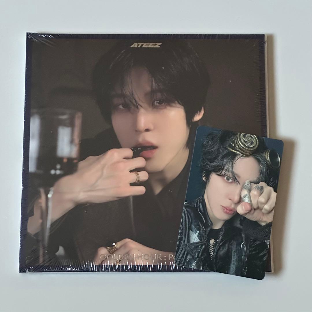 ATEEZ GOLDEN HOUR digipack ユノ セット - メルカリ