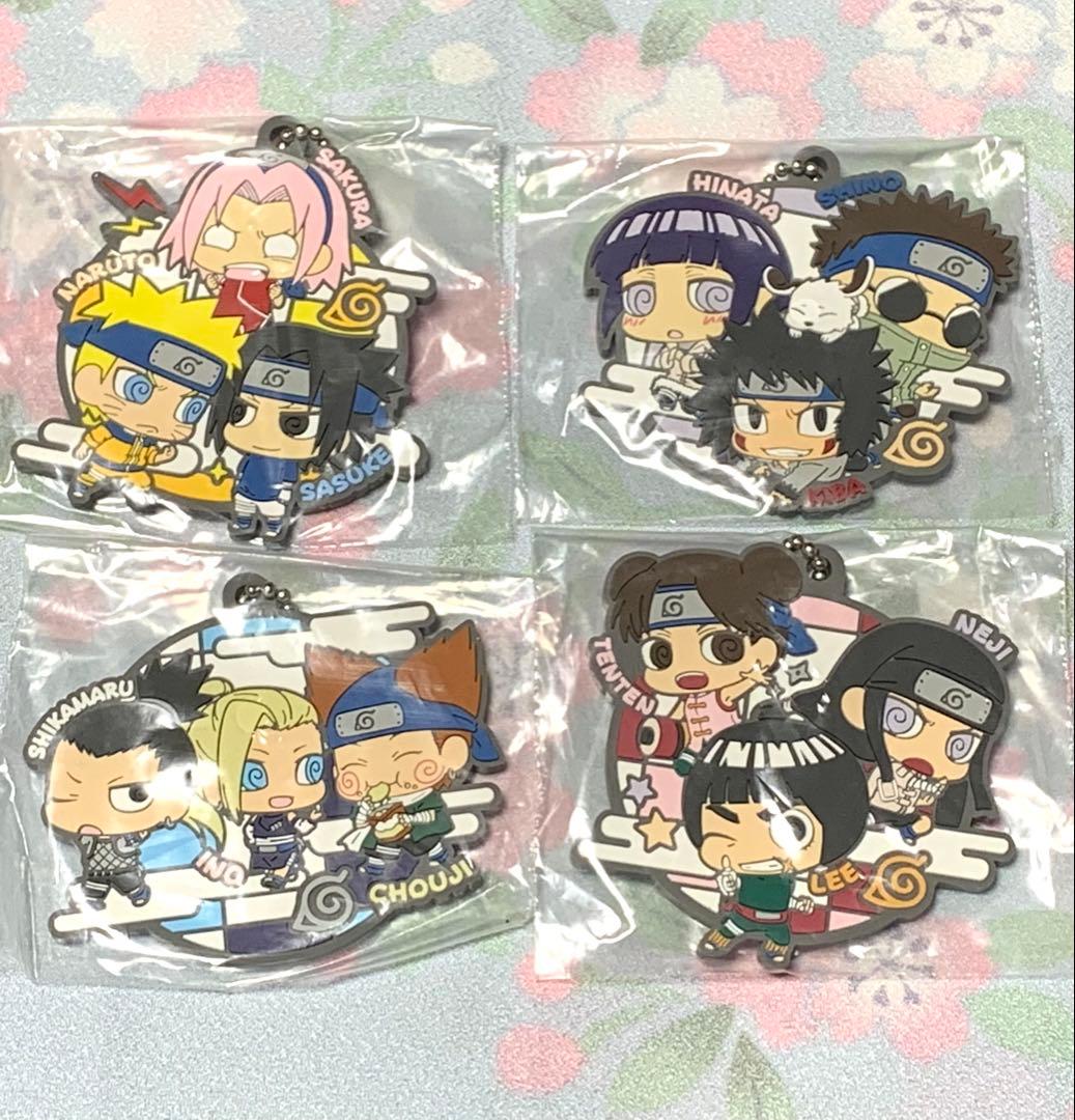 NARUTO BORUTO ラバーストラップ マスコット ナルトサスケサクラ