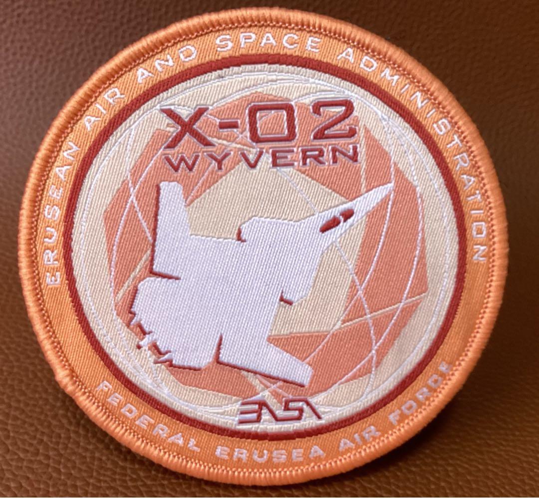 エースコンバットX-02 ステルス戦闘機ワイバーン パッチワッペン