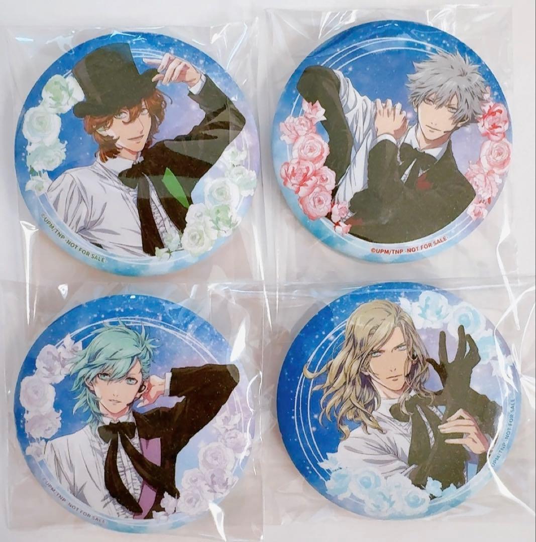 台湾　劇場版うたプリ　タブナイ　缶バッジ 4個セット