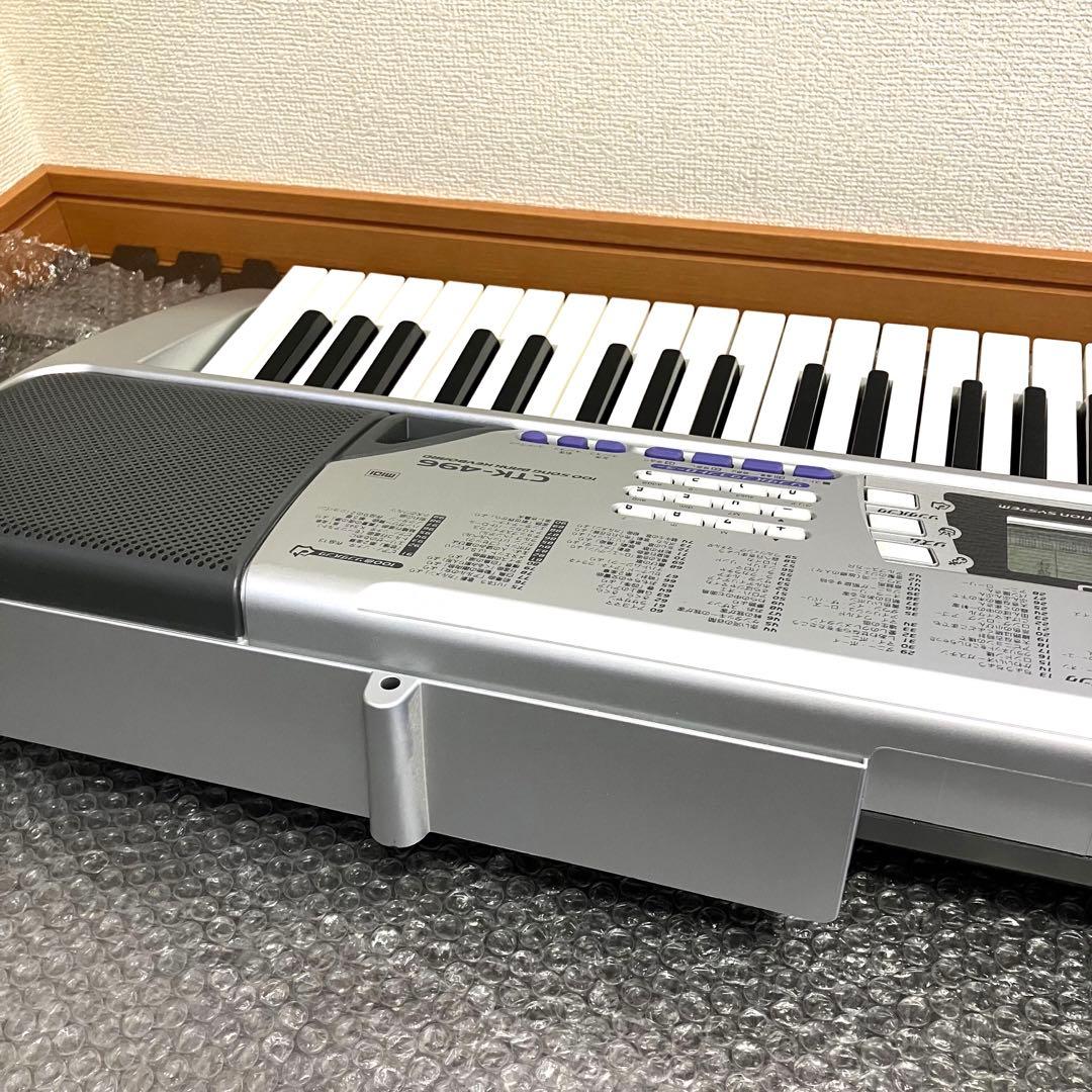 CASIO カシオ 電子ピアノ 電子キーボード CTK-496⭐️美品♪大特価