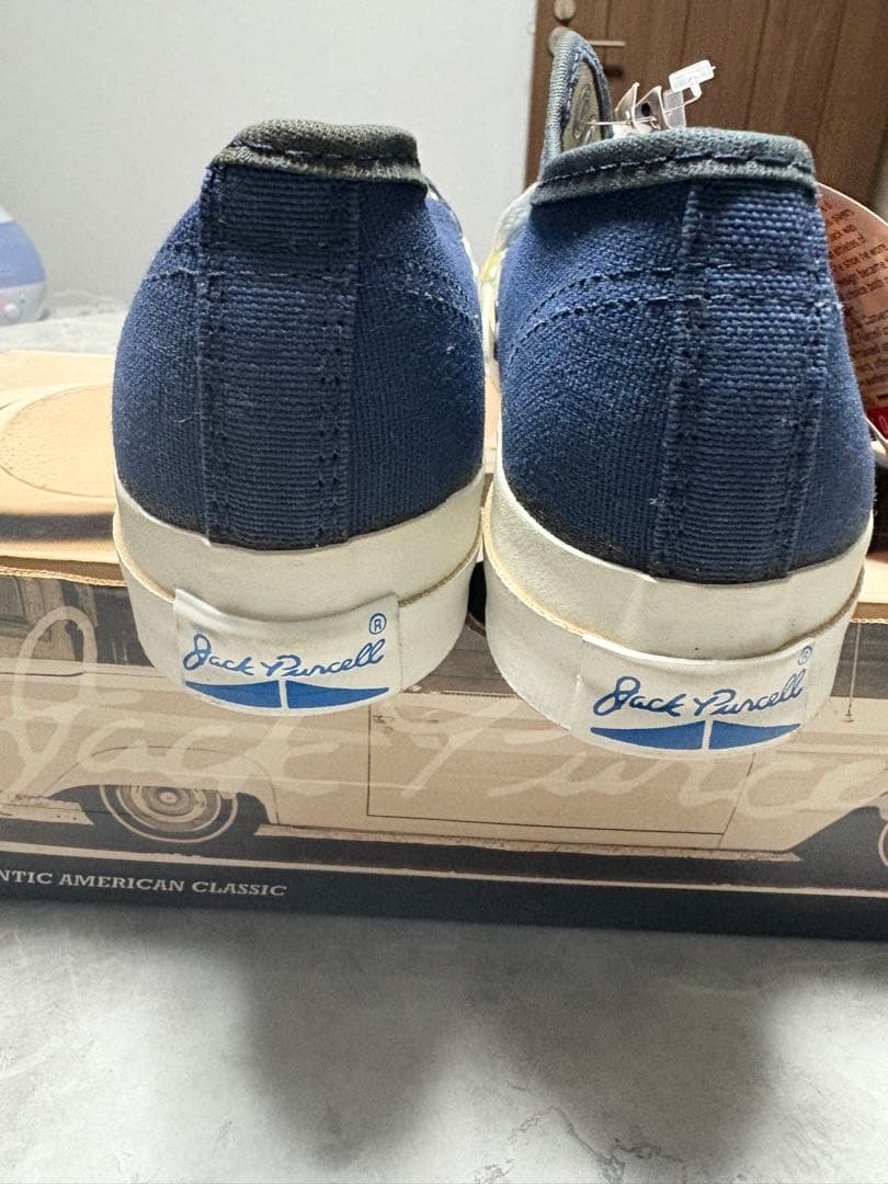 Jack Purcell コンバース ネイビー スニーカー デッドストック - メルカリ