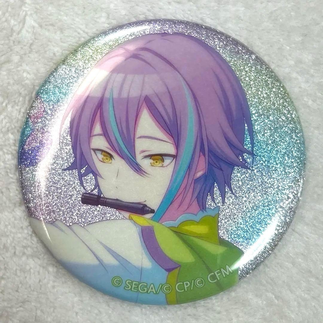 プロセカ 神代類 スマドリ グリッター缶バッジ - メルカリ