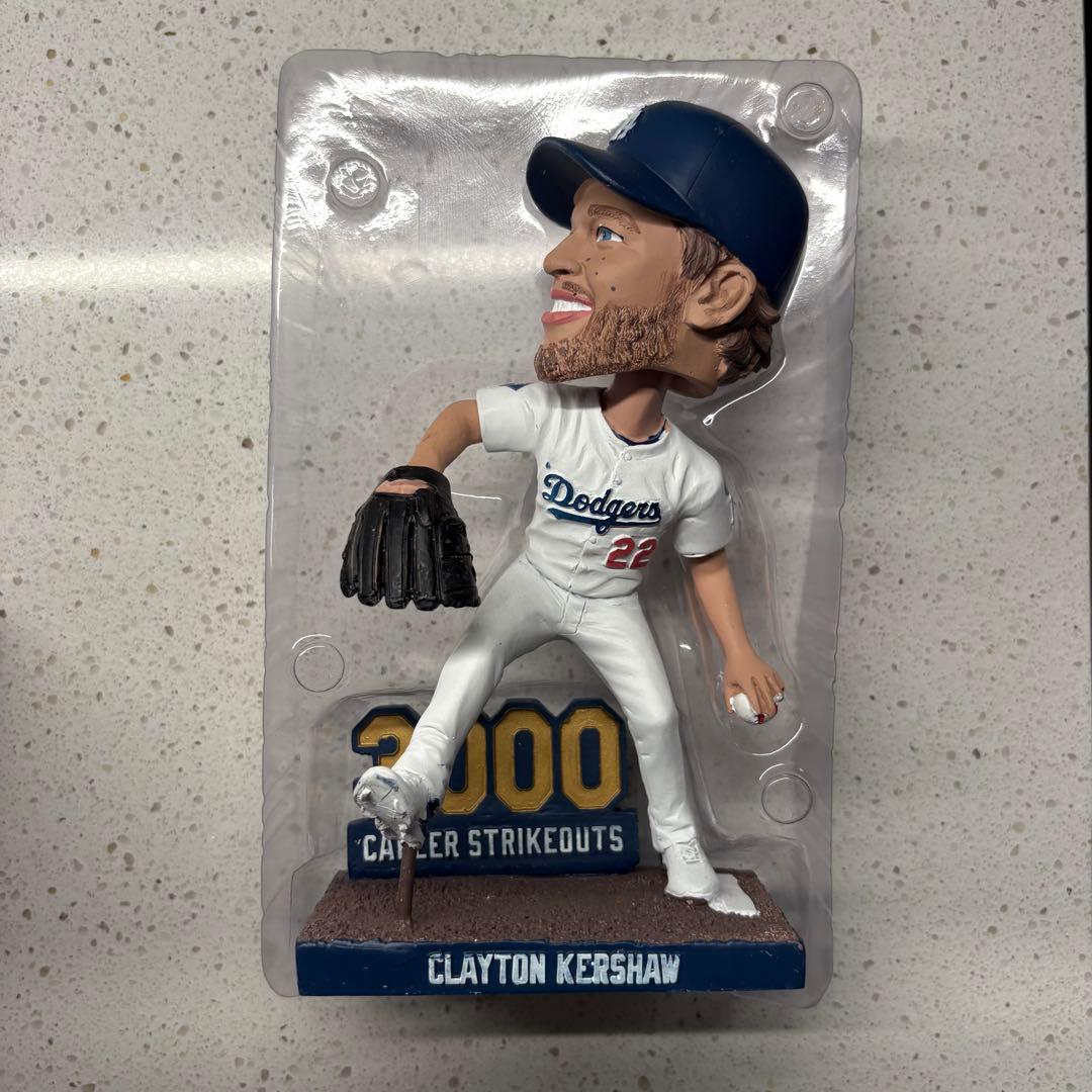 新品・非売品・レア】ドジャース カーショー 3000奪三振記念