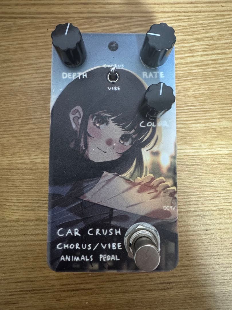 Animals Pedal Custom Illustrated 028光の匂い Animals Pedal Custom Illustrated 028 CAR CRUSH CHORUS/VIBE by hmng