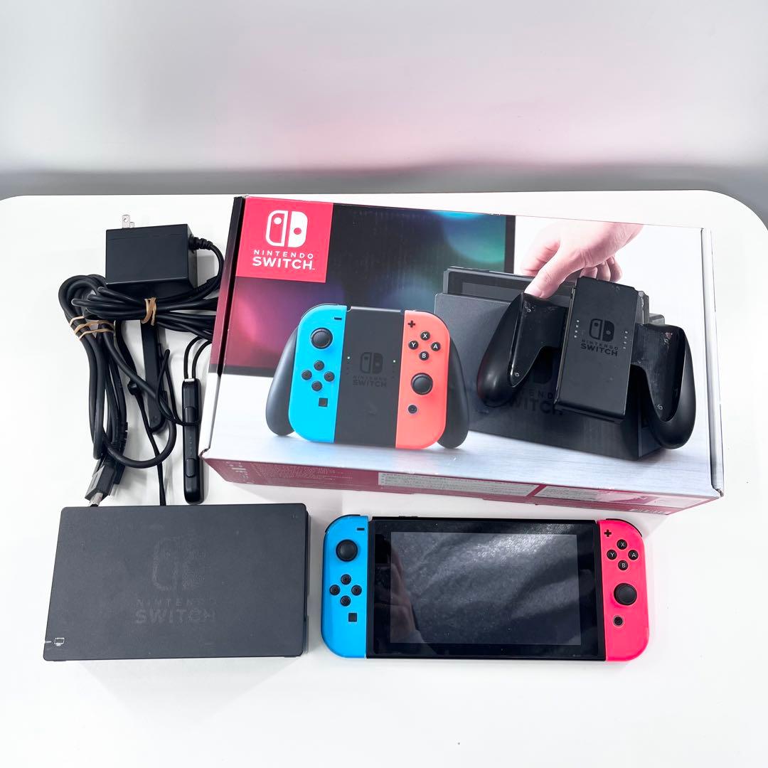 Nintendo Switch 本体 HAC-001 初期型 ジョイコン不良あり