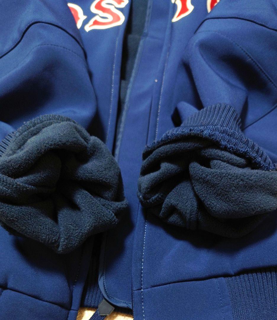 人気】マジェスティック MLB レッドソックス チームジャケット ネイビー