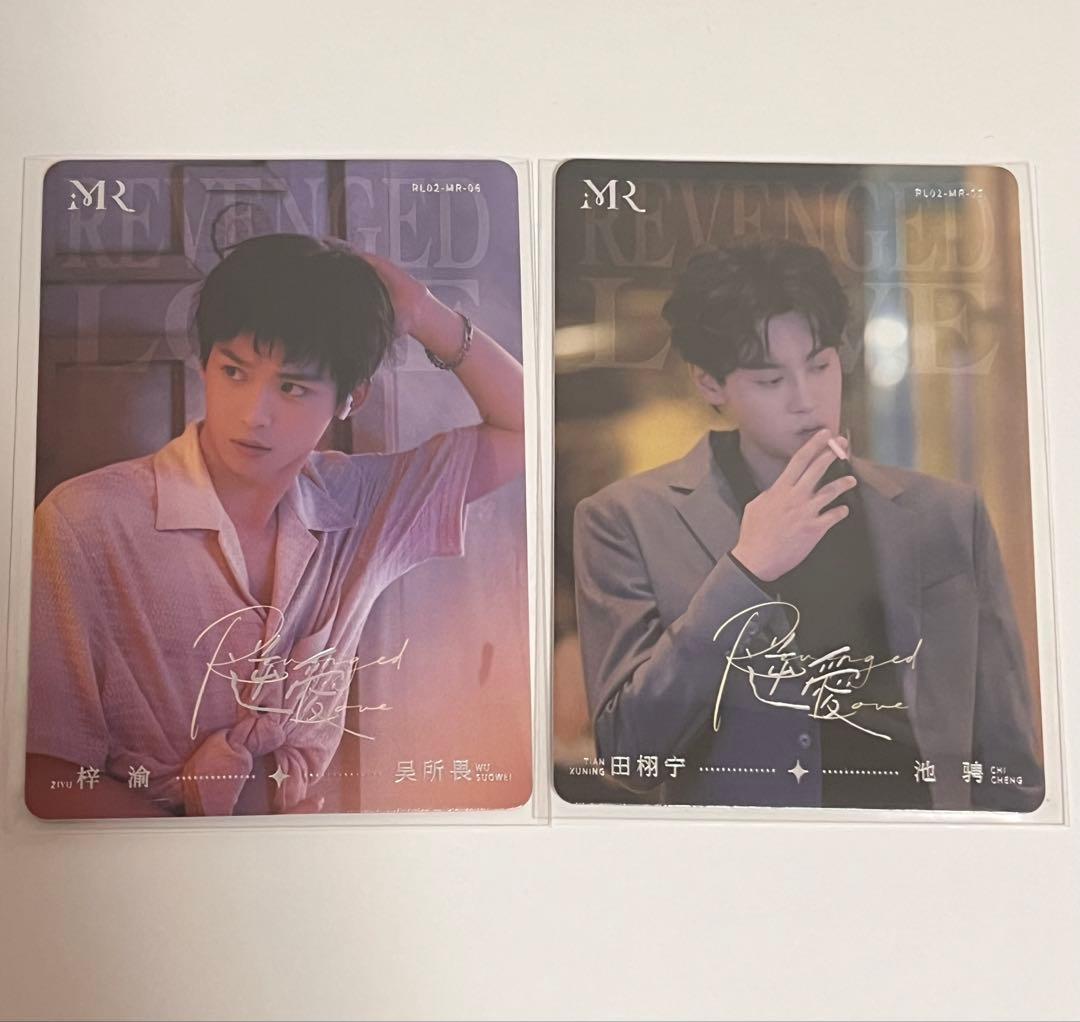 逆愛 Revenged Love カード5.0 梓渝 田栩宁 MR 2枚セツト - メルカリ
