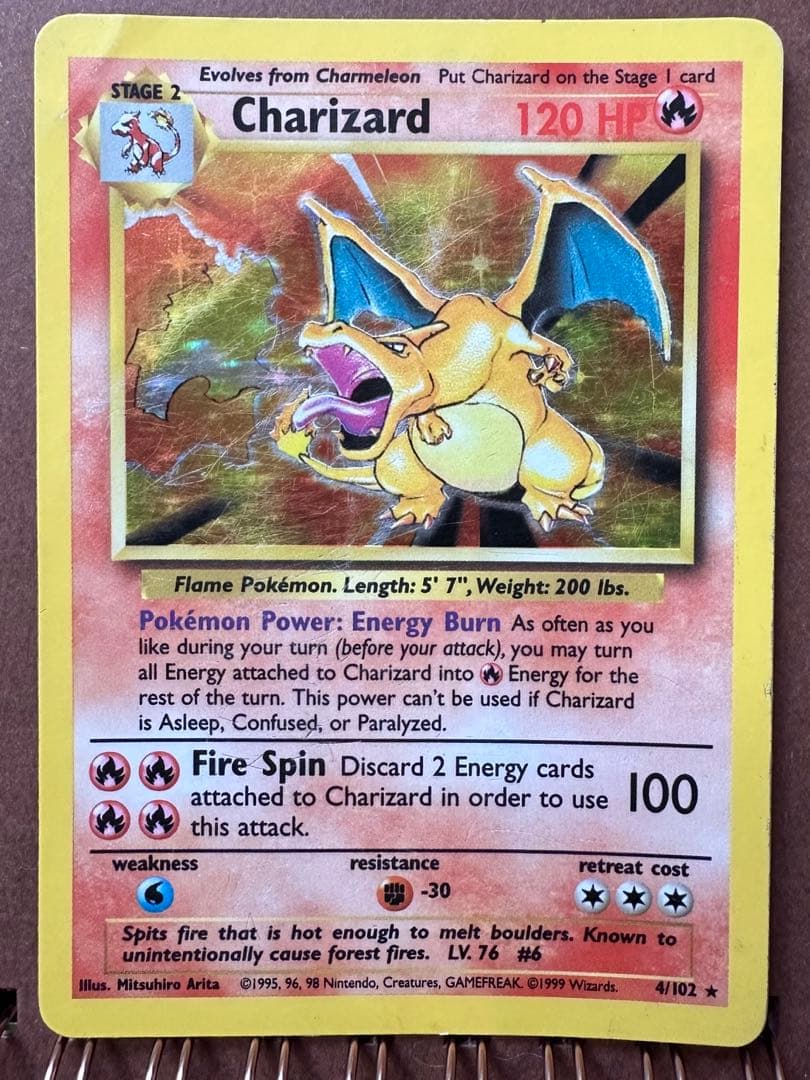 2枚セットポケモンカード Charizard 120 HP