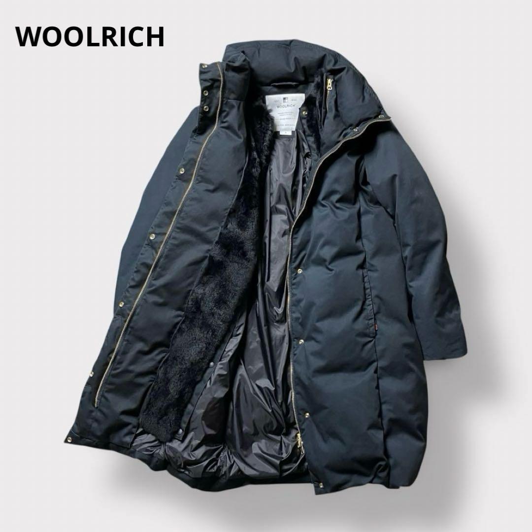 WOOLRICHコクーンダウン ラビットファー 別注 ウールリッチ