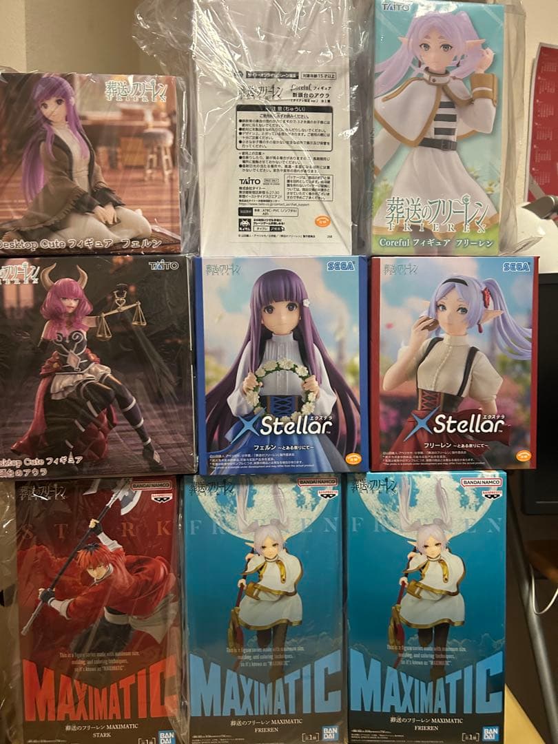 葬送のフリーレン タイクレ限定 含む フィギュア 9体セット