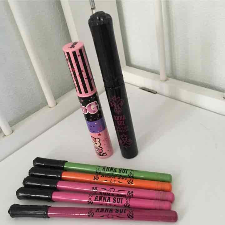 送料込＊新品アナスイ カラーアイライナーset ピンクマスカラ