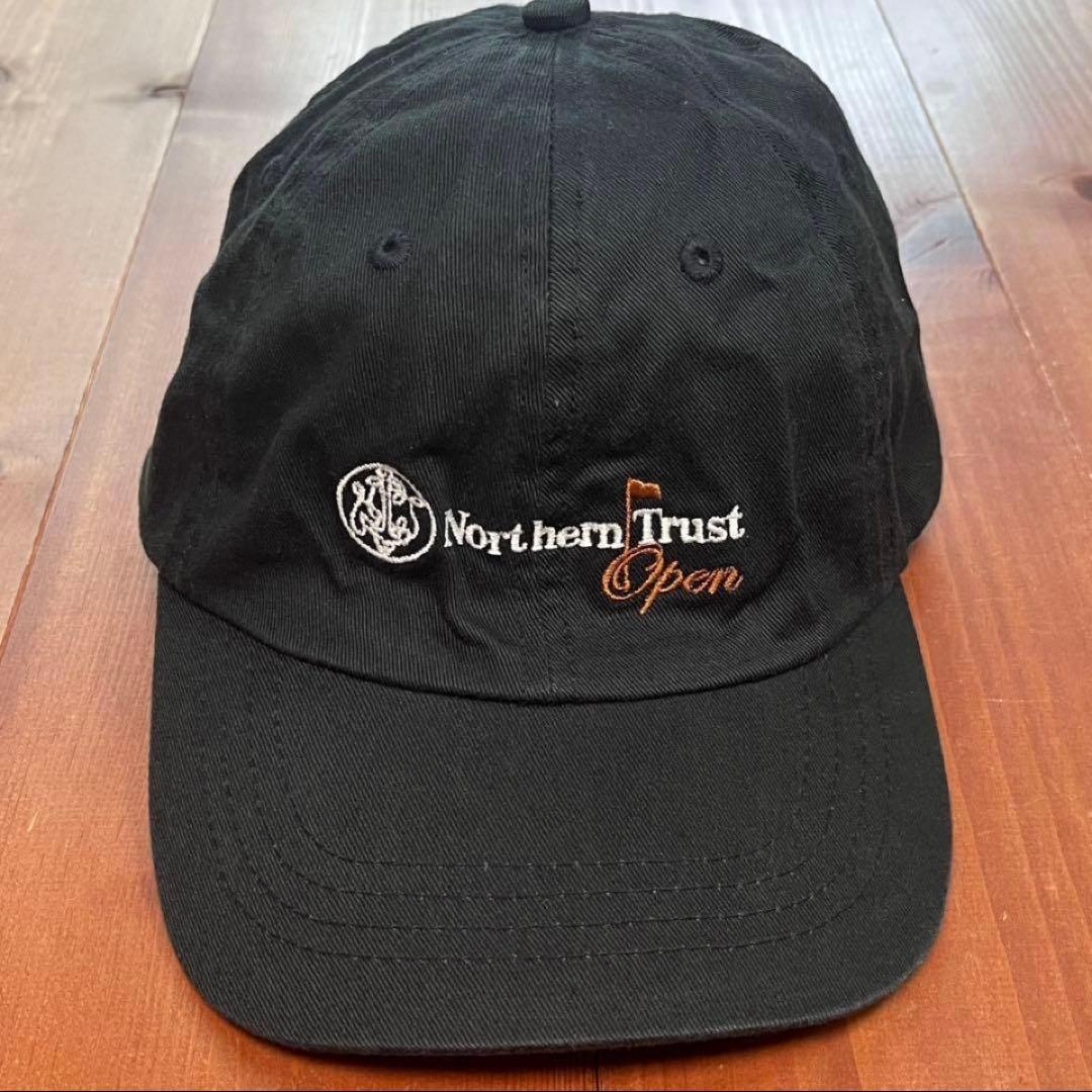 デッドストック USA 企業 ロゴ ビンテージ キャップ 90s ブラック