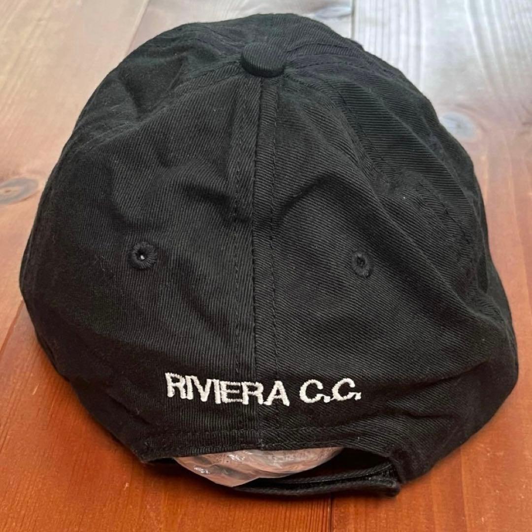 デッドストック USA 企業 ロゴ ビンテージ キャップ 90s ブラック