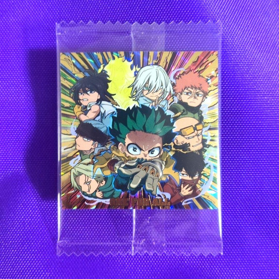 ヒロアカ ウエハース にふぉるめーしょん プルスウルトラレア 緑谷出久