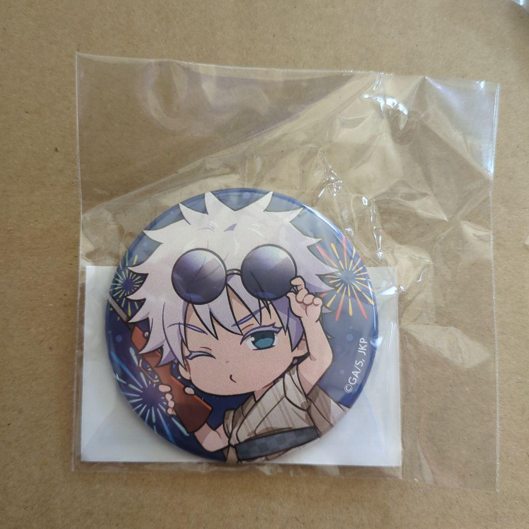 呪術廻戦 まるくじ YUKATA 五条悟 缶バッジ A - メルカリ