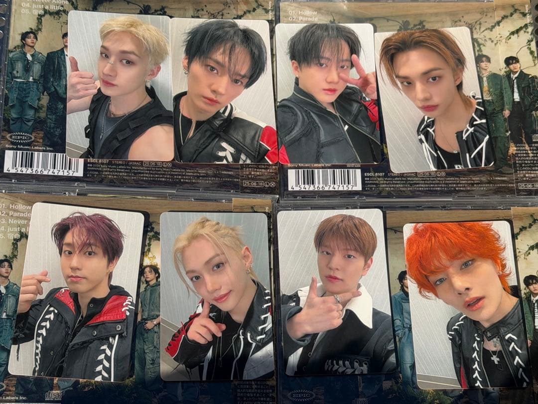 stray kids スキズ　hollow オフイベ　2/1 関東　コンプ　8枚