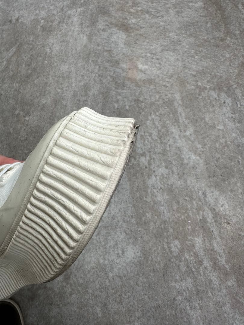 最終値下げ】JIL SANDER ジルサンダー ホワイト 厚底スニーカー 39