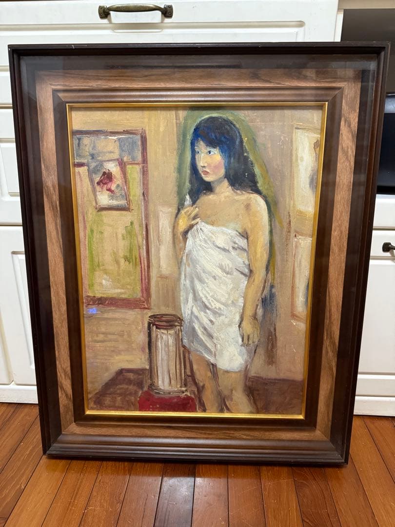 54.「タイトル不明」髙橋一善 油絵