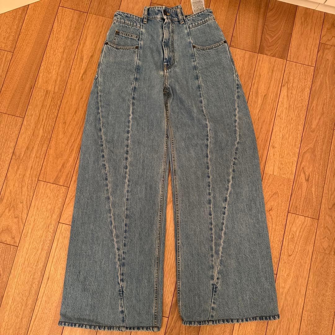 Maison Margiela S51LA0128 ワイドジーンズ40
