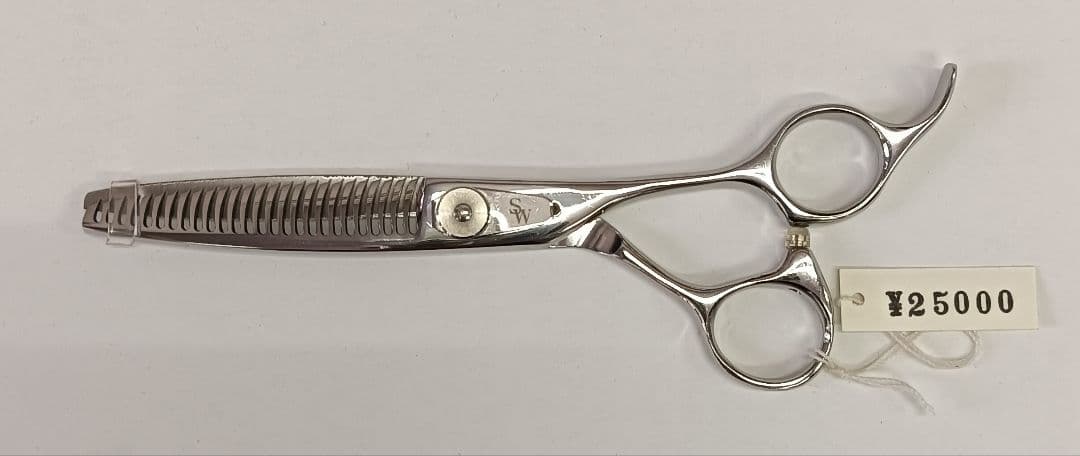 精密鋏研磨機（大熊式研磨機リメイク型）完全調整済スキ鋏付き