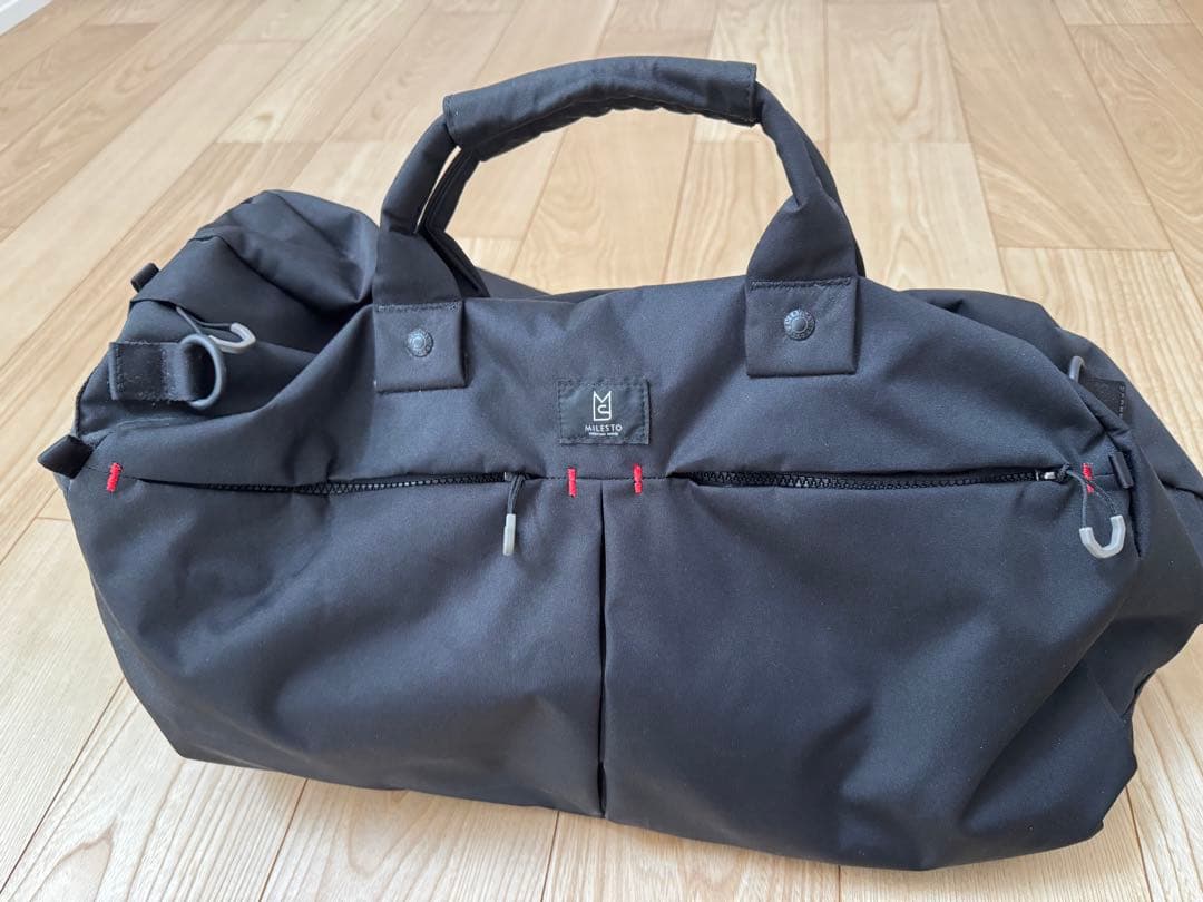 【最終お値下げです】MILESTO ダッフルキャリー 旅行バック 修学旅行 MILESTO（ミレスト） キャリーバッグ 37L 3WAY ダッフルキャリー TROT