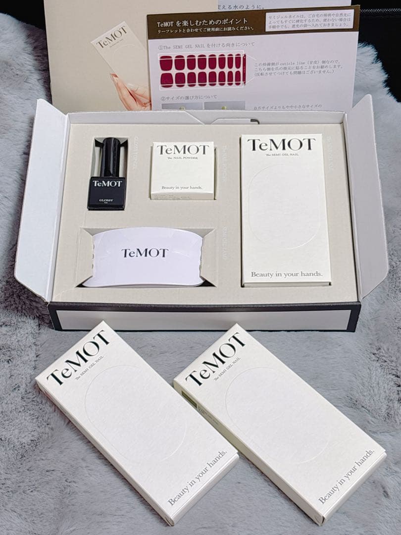 TeMOT セミジェルネイル 3色セット