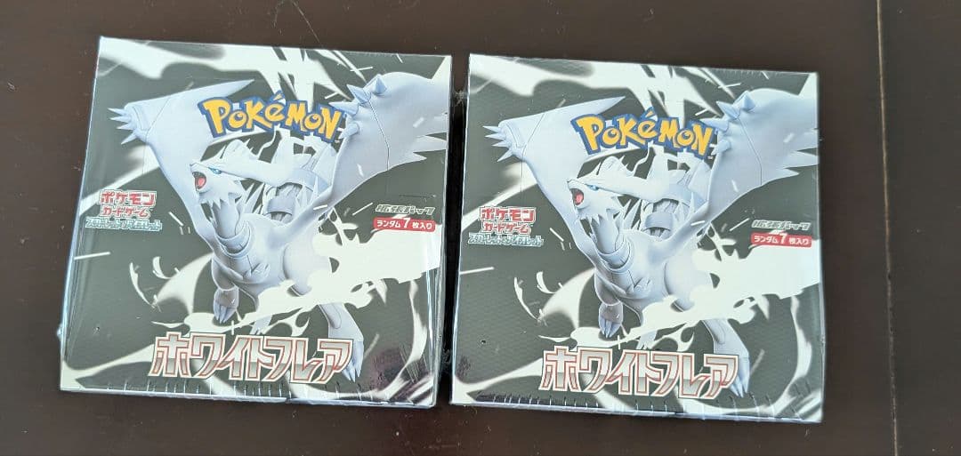 新品未開封 シュリ付】ポケモンカード ホワイトフレア 2BOX - メルカリ