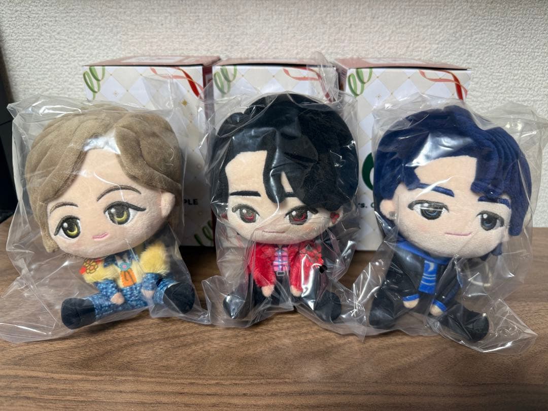 一番くじ　Mrs. GREEN APPLE A賞 ぬいぐるみマスコット3種セット