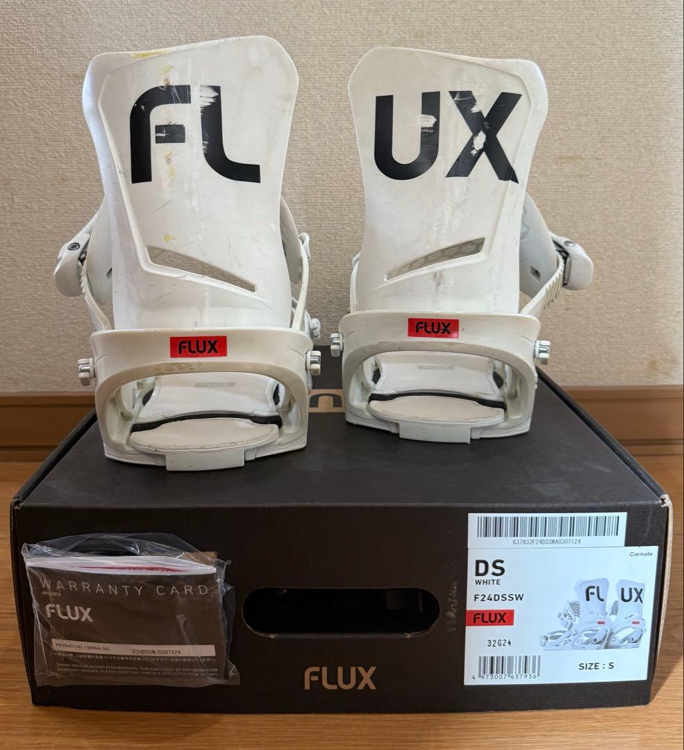flux ds ビンディング　スノーボード　sサイズ　23-24モデル