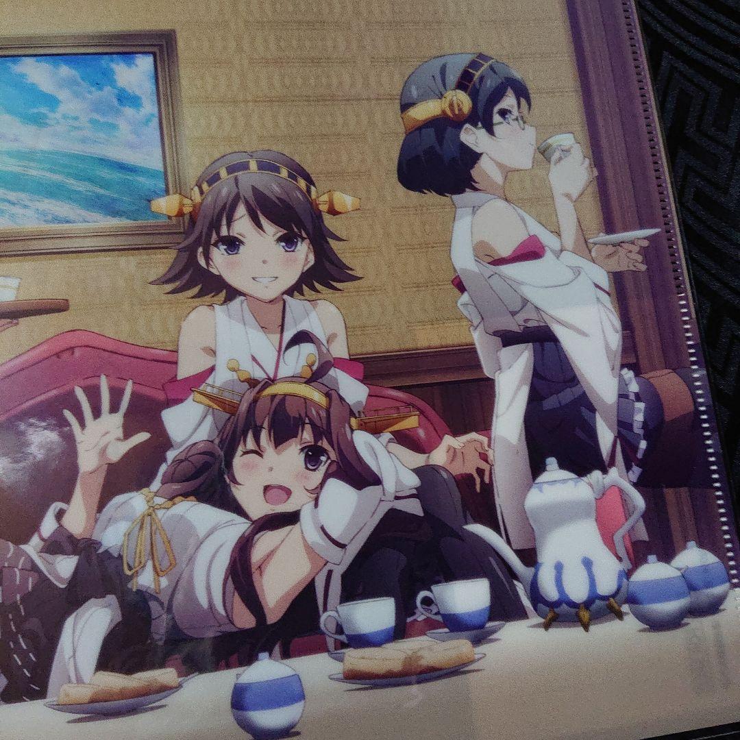 未開封 艦これ 金剛型四姉妹 クリアファイル LAWSON 比叡 榛名 霧島