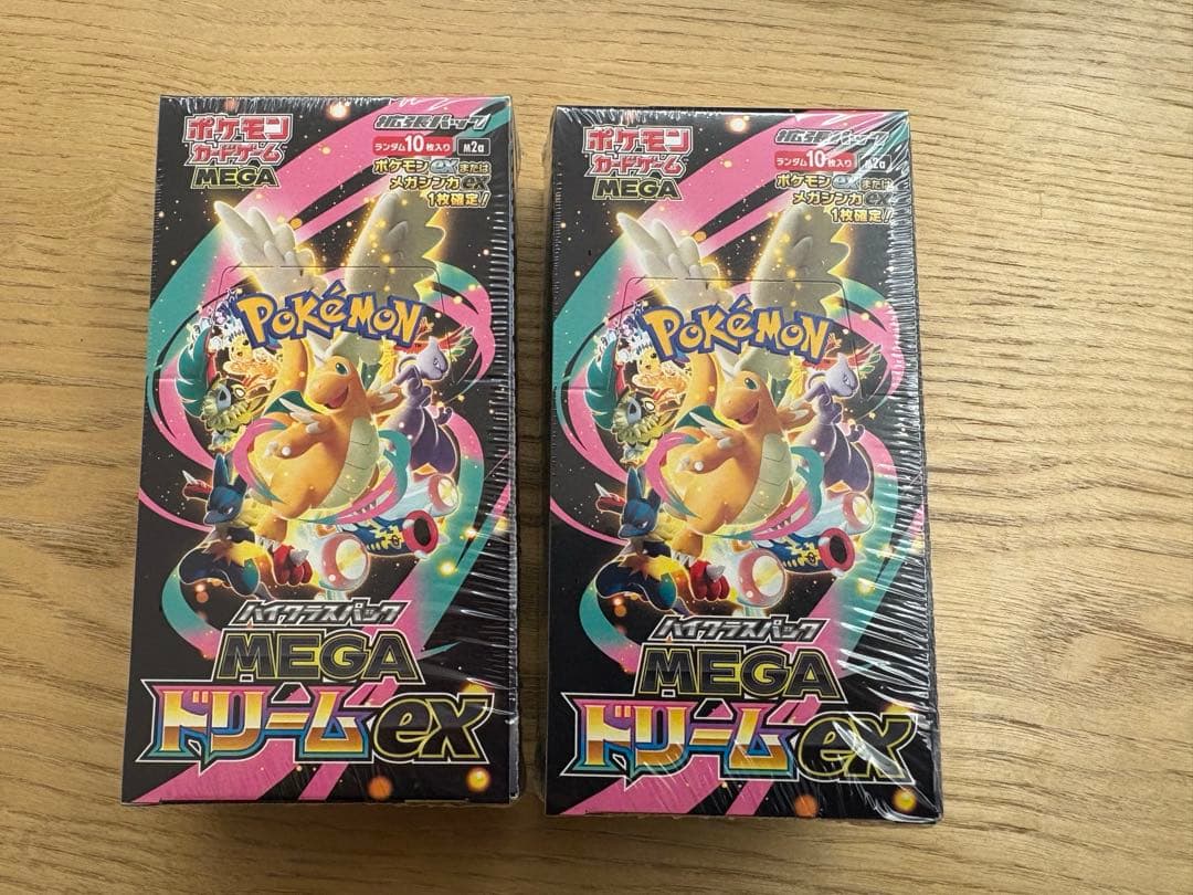 MEGAドリームex シュリンク付き　2box MEGAドリームex シュリンク付き 2BOX - メルカリ
